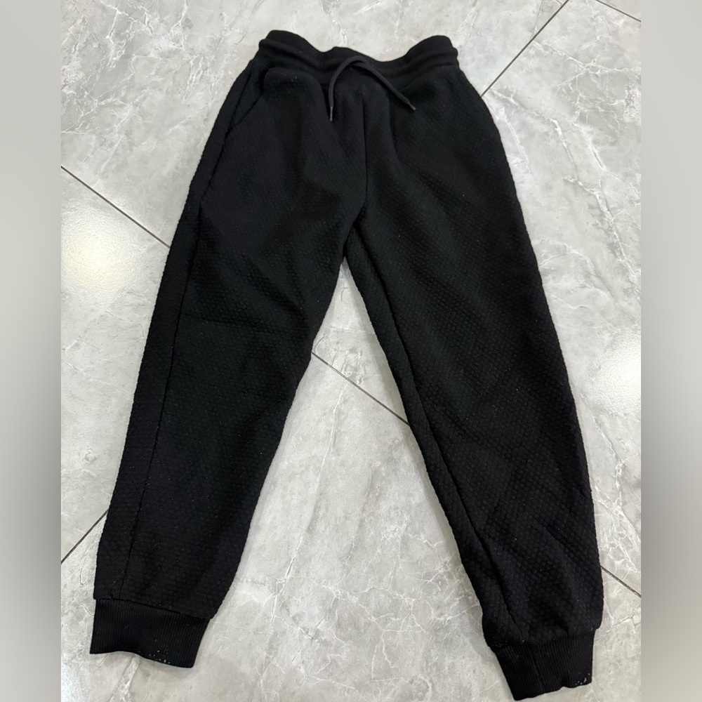 Primark Kids Textured Black Joggers